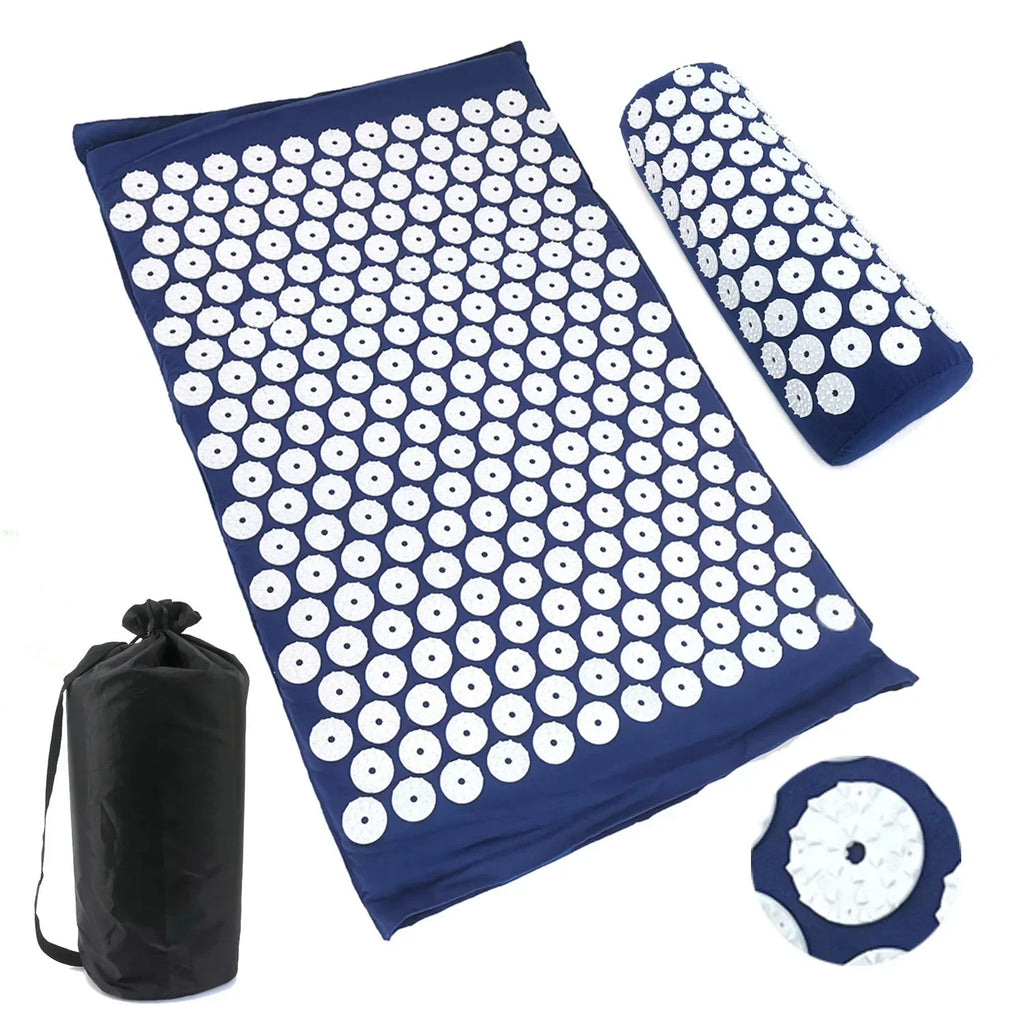 Reset acupressure mat and pillow set